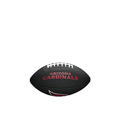Wilson Mini NFL Team Soft Touch, Ball Unisex-Youth, Black