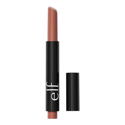 e.l.f. Pout Clout Lip Plumping Pen, stonowany i nawilżający, prosty kolor i połyskujący połysk, z olejkiem marakuja, wegański, nietestowany na zwierzętach, toasted