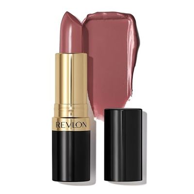 Revlon Super Lustrous Lipstick, Rossetto con Formula Cremosa, Infuso Con Vitamina E, 811 Laidback Lilac, 4,2g