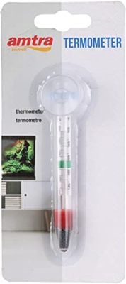 Amtra Wave Thermomètre avec Ventouse pour Aquariophilie