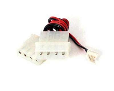 StarTech.com 12" Fan Adapter - TX3 naar 2x LP4 Power Y Splitter Kabel (CPUFANADAPT)