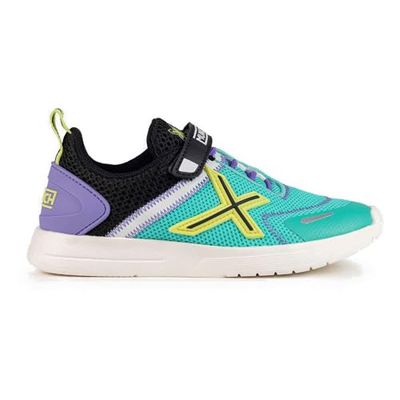 Munich Garçon Unisex Kinder Mini NAD VCO Basket, Turquoise, 30 EU