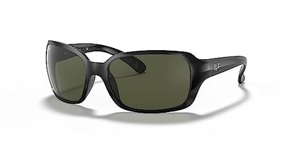 Ray-Ban RB4068 Highstreet 601 Nieuwe Vrouwen Zonnebril, Zwart, 60