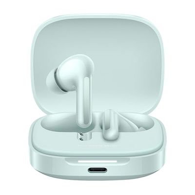 Xiaomi Redmi Buds 6 – Auricolari wireless Bluetooth in-ear, Driver Dual, Suono immersivo, Cancellazione attiva del rumore 49dB, Fino a 10h+42h di durata della batteria, IP54-Verde Corallo