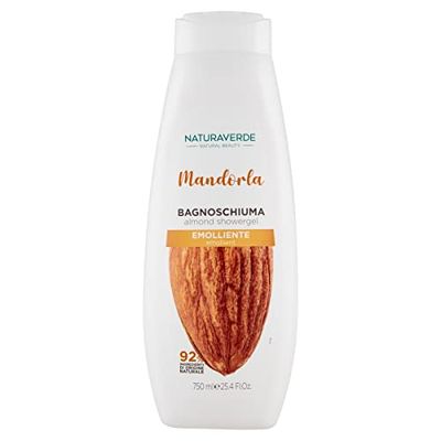 Naturaverde | Natural Beauty - Bain moussant, douche amande 750 ml