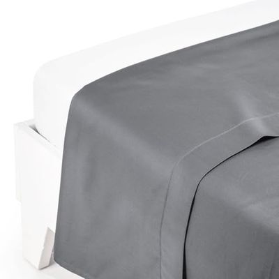 Caleffi Sabanas 100% Algodon – Sabana Superior Suave y Transpirable para Cama – Ropa de Cama Elegante y Comoda - Sabanas Cama - Sabanas 90x190 - Sabanas 135 x 190 - Sabanas 150 x 190