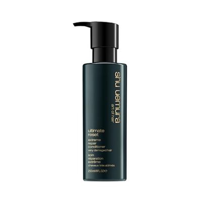 Shu Uemura, Extreme Repair Conditioner Ultimate Reset, Very Damaged Hair, Enriched with Rice Extract, Repairs & Strengthens, 250 ml