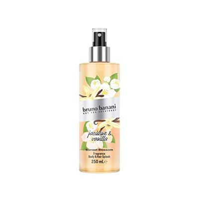 bruno banani Sunset Blossom Body Splash, livlig, somrig kroppsspray för kvinnor, 250 ml