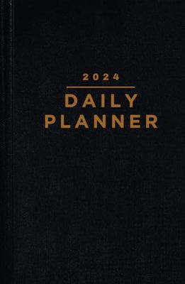 2024 Daily Planner: Dated from Jan 2024 To Dec 2024, Calendar, To-Do List and Lined Note Pages | (BLOWN, 5.5"×8.5")