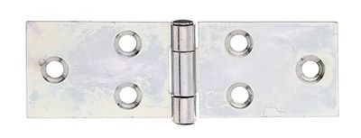 Alberts 346874 Charnière | avec goupille en acier inoxydable rivetée | galvanisé Sendzimir | 28 x 80 mm
