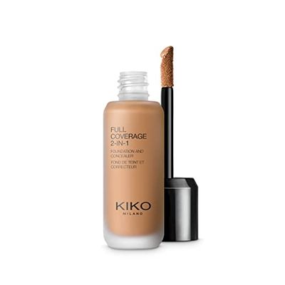 KIKO Milano Full Coverage 2 In 1 Foundation & Concealer Wb105, 2 In 1 Foundation And Concealer, Superior Coverage