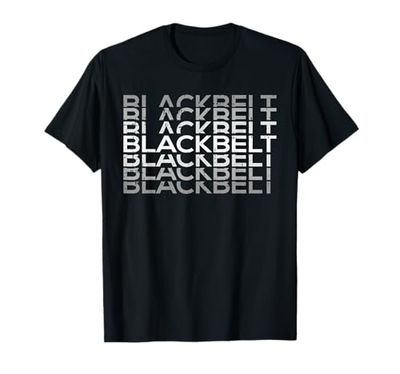 Black-Belt Martial Arts Karate Taekwondo TKD Jiu Jitsu Judo T-Shirt