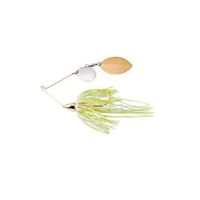 War Eagle WE516G16 War 5/16 Gold Finesse esca artificiale per la pesca, bianco caldo Cha
