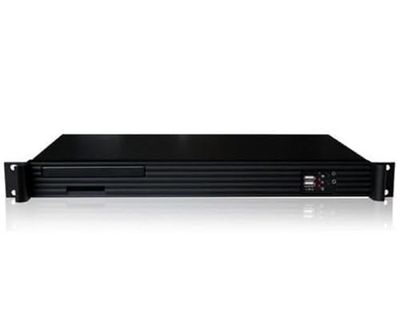 Techly 306172 Chassis Rack 19''/Desktop 1U Ultra Compatto Nero