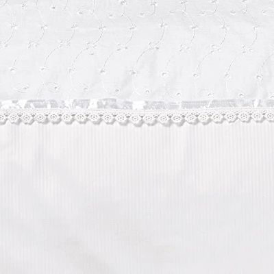 Gesslein, Biancheria per lettino, include coperta e cuscino, Bianco