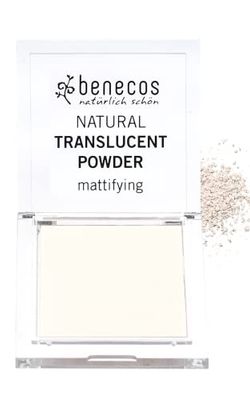 Benecos - natural beauty 92577 - polvo translúcido - sólido - mate transparente - sin talco - vegano