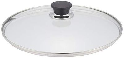 Ballarini Salento Lucca Granitium Coperchio Vetro Cerchio Acciaio Inox Diametro 28 cm, Cristal