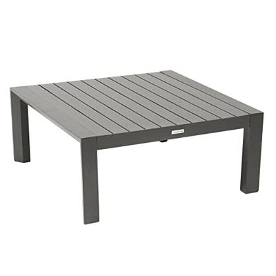 Hespéride HES23-171333B Tavolino Quadrato da Giardino Fuga Tonka, Multicolore, Large