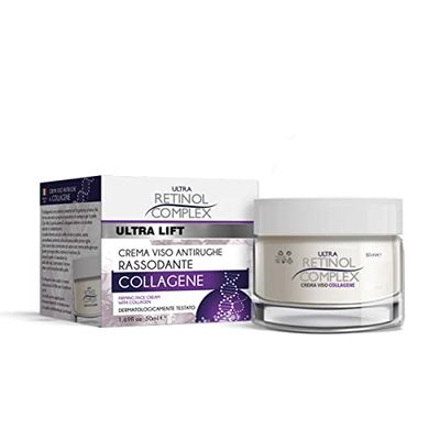 Ultra Lift - krem przeciwzmarszczkowy ujędrniający - z kolagenem - 50 ml - Ultra Retinol Complex