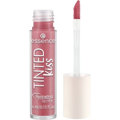 Essence Cosmetics Tinte labial hidratante TINTED kiss, hidratar/humectar, de larga duración, expresión del resultado, natural, color intenso, 4 ml
