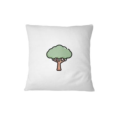 Bona Basics, Funda de cojín Decorativa, decoración del hogar, para sofá, cafetería, Tamaño: 45X45 cm, Color: Blanco
