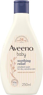Aveeno Baby Soothing Relief Emollient Wash 250 ml (Packaging May Vary)