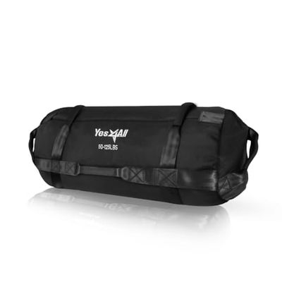 Yes4All RN3N Unisex väskor-sandväskor för fitness, konditionering, crossfit med justerbara vikter, G. Black-L, L (22,6-56,7 kg)