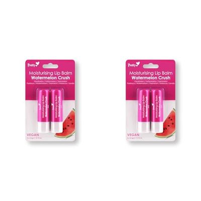 Pretty Moisturising Lip Balm – Watermelon Crush (Pack of 2)