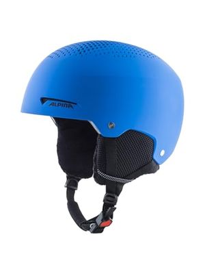 ALPINA ZUPO, Casco da Sci Unisex-Youth, Blue Matt, 51-55