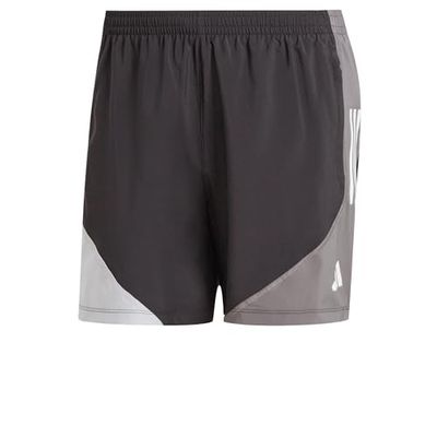 adidas Uomini Own The Run Colorblock Short Shorts, XS7 Nero