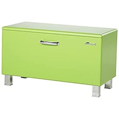 Miami 735701GR sittbänk med 1 veck, trä, grön, 37 x 80 x 45 cm