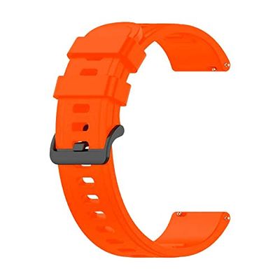 Cinturino universale 22 mm Amazfit GTR/Stratos/Huawei/Samsung/Cool Bristol/Sunset gomma corallo