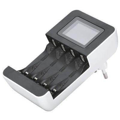 Caricabatterie da 1 a 4 batterie NiMh AA o AAA