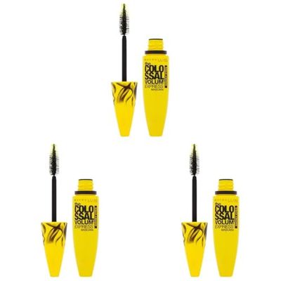 Maybelline Colossal Mascara Smoky Black, 10.7ml (Pack of 3)