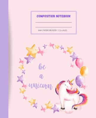 Unicorn Notebook: Unicorn, horses, notebook for girls, Best for crayons