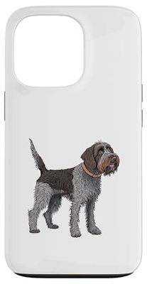 German Wirehaired Pointer Dog Lover Case for iPhone 13 Pro