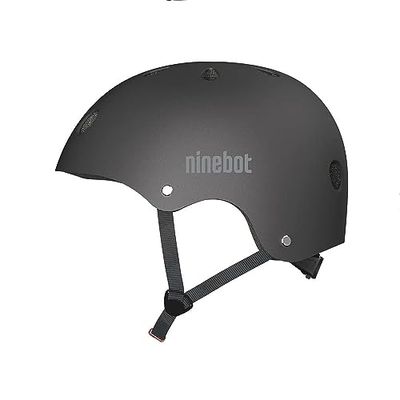 SEGWAY V11-L-BLACK Type: Uni hoofdtelefoon, sporthelm, fietshelm, Freestyle valbescherming voor volwassenen, helm, Ninebot Commuter maat L, zwart, SGW-helmet-L-BK, L
