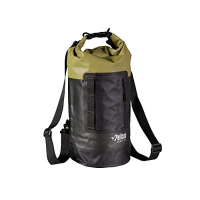 Pelican - ExoDry 30L Großer Drybag - Schwarz - Wasserdicht - Rugzak typ Schultergurte, Olijfgroen, 20L, Exodry 20L