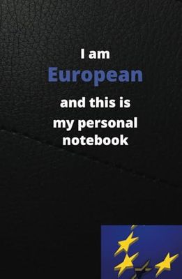 I'am European and this is my personal notebook: personal notebook for notes