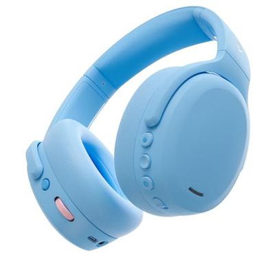 Skullcandy Crusher ANC 2 Cuffie Wireless Over-Ear con Cancellazione del Rumore, Sensory Bass, Skull-iQ, Microfono, 50 Ore di Autonomia, Compatibili con Alexa, Connessione Bluetooth, Preppy Summer