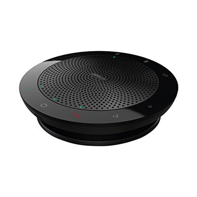 Jabra Speak 510 Speaker — Portable Bluetooth Speaker, Conference Speaker — Connects to Laptops, Smartphones and Tablets — USB Plug