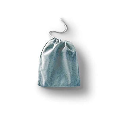 Bonamaison Impreso Algodón Bolsas con Cordón, Bolsa con Cordel para el Hogar y el Almacenamiento de Verduras, Bolso de Compras, Plegable, Ecologica, Reutilizables, Tamaño: 30x40 Cm
