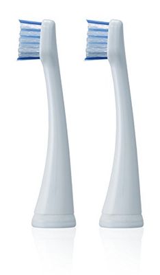Panasonic EW0925 - Spazzola di ricambio per spazzolino, testa di precisione, adatto a tutti i modelli Panasonic, confezione da 2