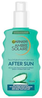 Garnier Ambre Solaire After Sun Spray, återfuktar och förlänger solbränna, 150 ml
