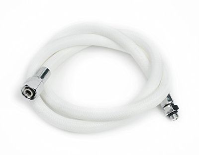 Best Divers Miflex Frusta, 80 cm, 9/16 f, 3/8 m Xtreme, Bianco