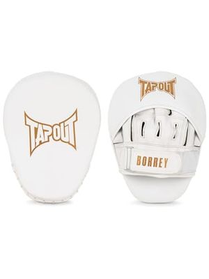 Tapout Unisex – Vuxen BORREY handmadrass, vit/guld, en storlek