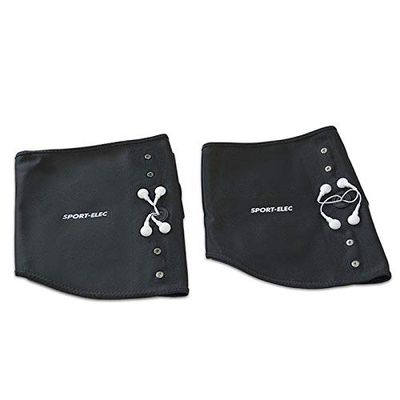 SPORTELEC BRASSARDS Combi ELECTROSTIMAZIONE Compatibile MULTIMARCHE Accessori Adulto Unisex, Nero, L/L/XL