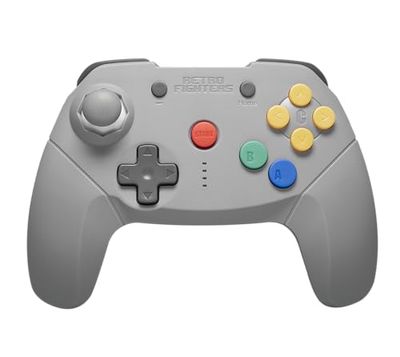 Retro Fighters Brawler64 Nintendo Switch Wireless Bluetooth NSO Edition Grey