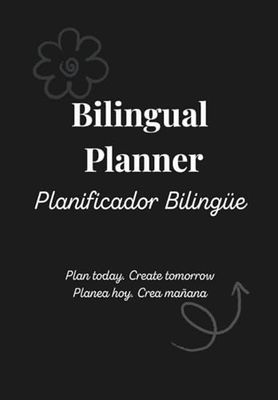 Bilingual Planner 2025 2026 – English & Spanish Undated Organizer for Daily, Weekly, Monthly Goals: Includes Habit Tracker, Budget Pages, and Goal ... or Write-In Format – Planificador Bilingüe