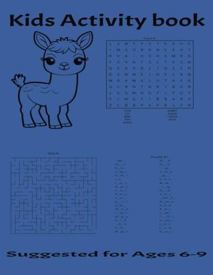 Children Activity Book: For Children between 6 & 9 years of age.